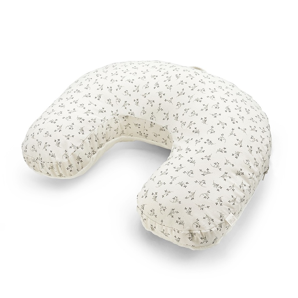 FEEDING PILLOW OLIVE BLOOM CANVAS