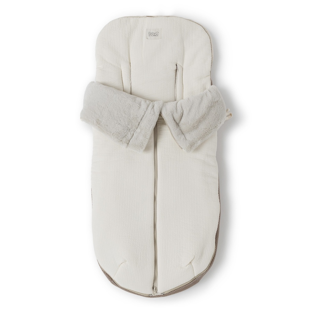 SACO CARRITO PASEO POLAR FEEL IVORY