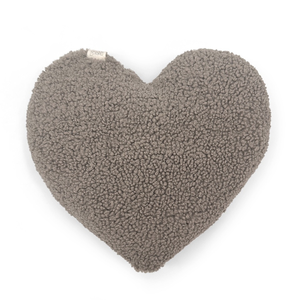 COUSSIN COEUR BROWN DOODLE