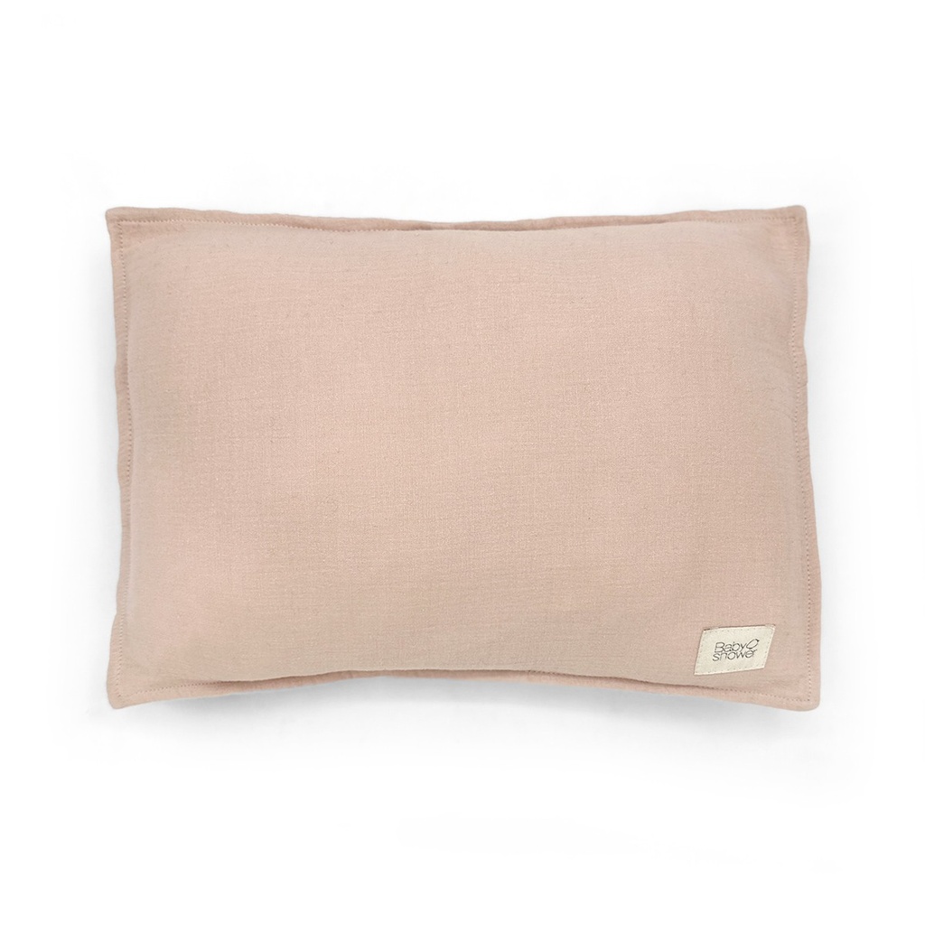 LITTLE PILLOW COVER NUDE POWDER