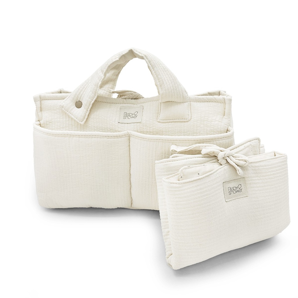 AUDREY STROLLER BAG FEEL IVORY