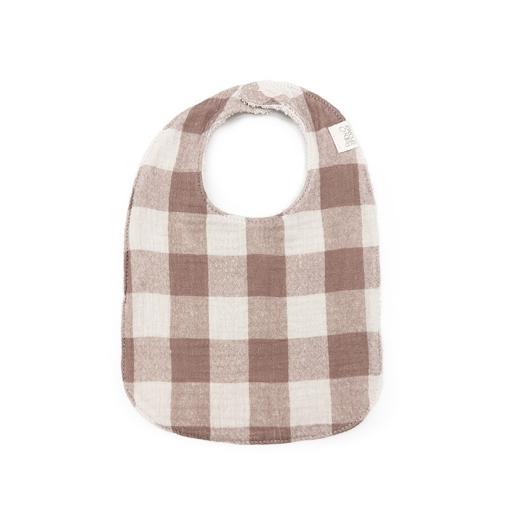 BIG BROTHER BIB VICHY CARAMEL