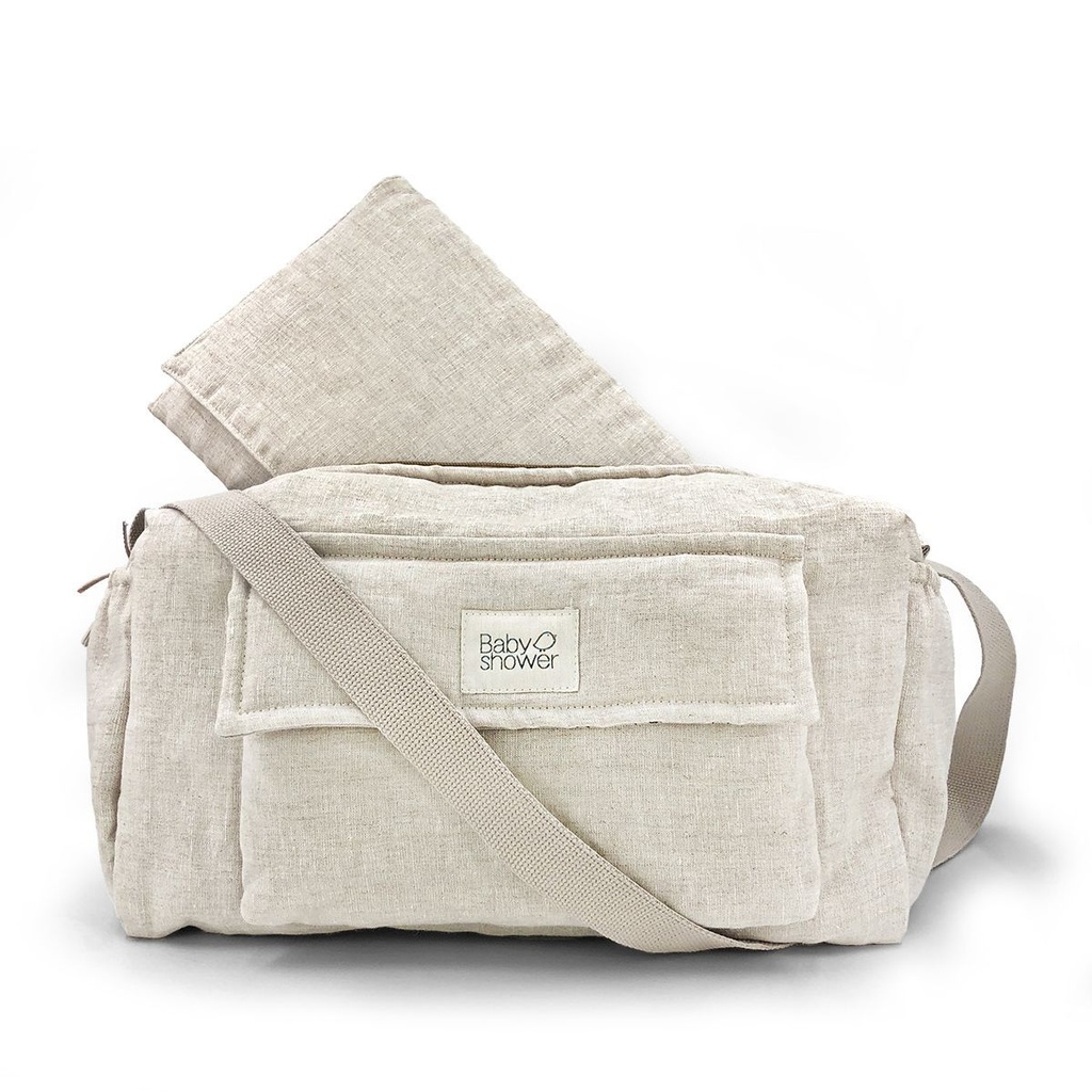 BOLSA COCHECITO CAMILA STROLLER RAINY LINEN