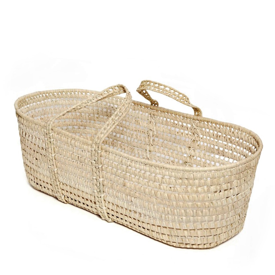 MOSES BASKET & MATTRES RAFFIA