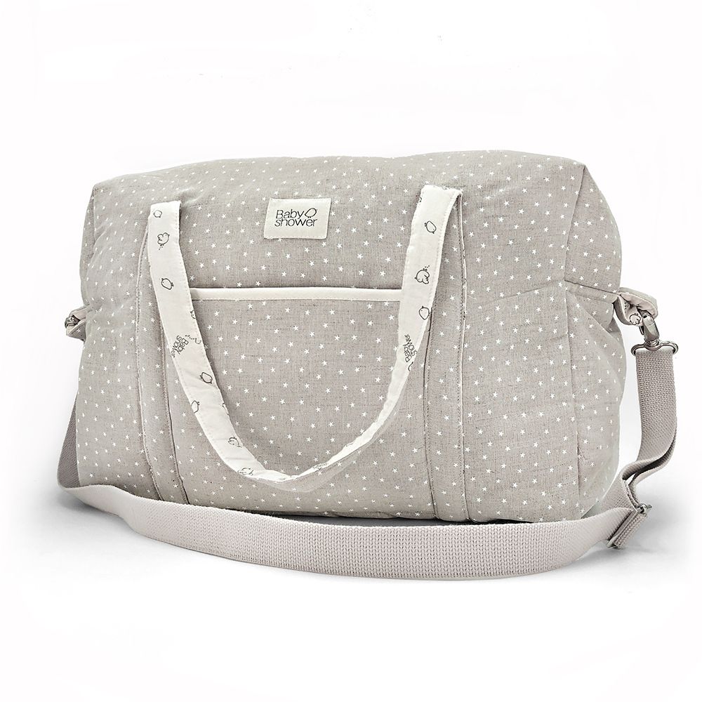 BOLSA MATERNIDAD CAMILA WHITE MINISTARS