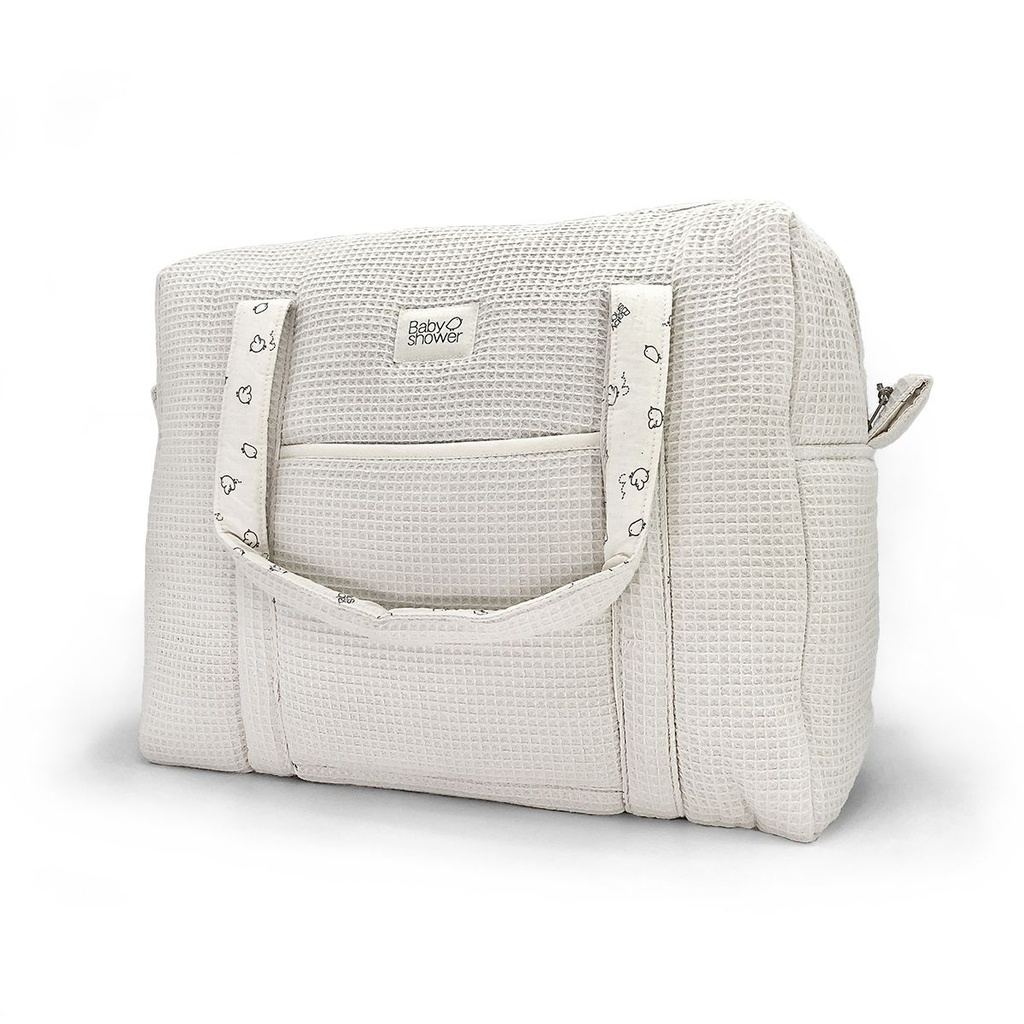 CAMILA MATERNITY BAG WAFFLE CLOUD