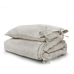 [FUNELBE] ENSEMBLE COUETTE & TAIE LIT BÉBÉ 100% LINEN
