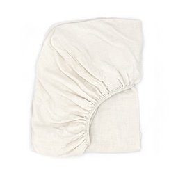 [BCAMIVO] CHANGING MAT FITTED SHEET IVORY POWDER