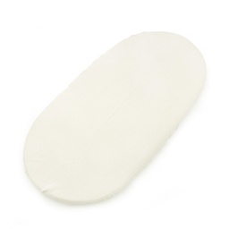 [FTMOIVO] MOSES BASKET FITTED SHEET IVORY POWDER