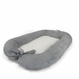 [BNESWGR] BABYNEST WAFFLE GREY