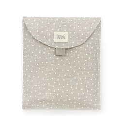 [PMUDMSB] CLOTHES TRAVEL POCKET WHITE MINISTARS