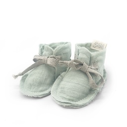 [BOOCSAG] COTTON BOOTIES SAGE POWDER