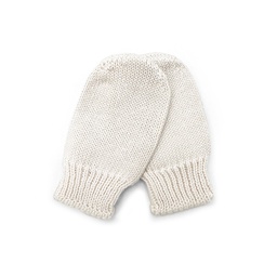 [GTRIIVO] MANOPLAS BEBE TRICOT IVORY