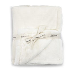 [FBXLIVO] COUVERTURE POLAIRE LARGE IVORY POWDER