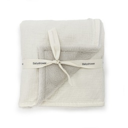 [FBXLIVO] LARGE FLEECE BLANKET IVORY