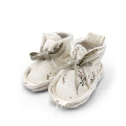 [BOOFROB] FLEECE BOOTIES ROSEBERRY