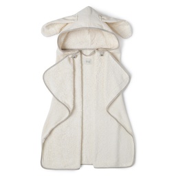 [LBCAFIV] LARGE BUNNY BATH CAPE FEEL IVORY