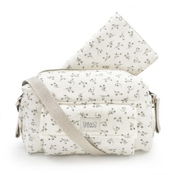 [CASTOBC] CAMILA STROLLER BAG OLIVE BLOOM CANVAS