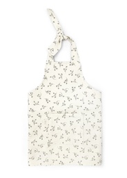 [KIAPOBC] DELANTAL KIDS OLIVE BLOOM CANVAS