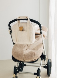 [STFFLDO] FLEECE STROLLER FOOTMUFF LATTE DOODLE