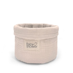 [PWSBLTE] SMALL STORAGE BASKET LATTE POWDER