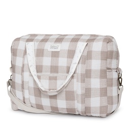 [CAMBVCM] VICHY CARAMEL CAMILA MATERNITY BAG