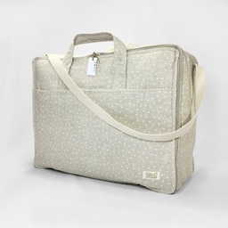 [JULBMSB] JULIET TRAVEL BAG WHITE MINISTARS