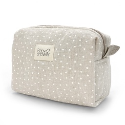 [NECEMSB] CAMILA TOILETRIES CASE WHITE MINISTARS