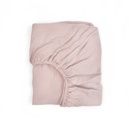 [FTCRNUD] CRIB FITTED SHEET NUDE POWDER