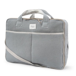 [JULBWGR] JULIET TRAVEL BAG WAFFLE GREY