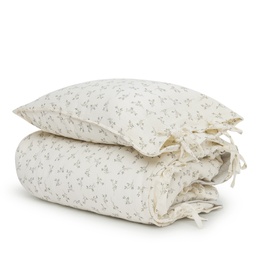 [FUNEOBL] ENSEMBLE COUETTE LIT BÉBÉ OLIVE BLOOM