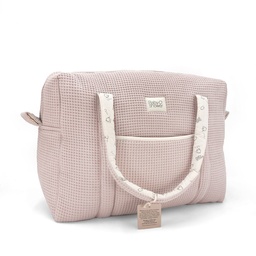 [CAMBWRO] BOLSA MATERNIDAD CAMILA WAFFLE ROSE